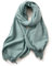 KARMA.DIEM Cashmere Merino Mix - Super Weicher XXL Schal - 180x65cm - Unisex - Pashima/Stola/Extra Breit für Mann & Frau (25 - Pastel Ocean)