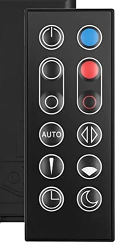 Fernbedienung 969897-02 969897-03 für Dyson Pure Hot+Cool HP04 HP05 HP06 HP07 HP09 Reinigungsheizung + Ventilator, mit magnetischem und eingebautem Akku, Schwarz