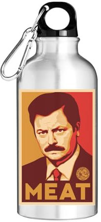 Not plant based Tourist Water Bottle Silver