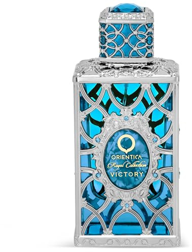 Orientica Victory Eau De Parfum 80ml – Notes of Amber Saffron, Cardamom, BlackCurrant, Rose, Patchouli - Oriental Woody Perfume for Women & Men - Arabic Perfume Women & Men