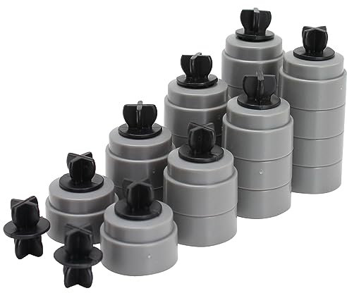 Streckenstütze mit Clip, 8 Stück