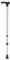 Rebotec Handy anatomischer Gehstock, Silber rechts