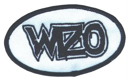 Wizo - 1 Bügel-Aufnäher, gestickt, lila, Polyester, Fruchtig/Embroidered, Frucht