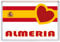 Almeria - Spain - Europe - Spanish Flag- Jumbo Fridge Magnet