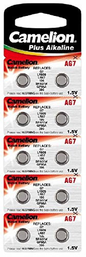 Alkaline Knopfzelle CAMELION AG7/LR57/LR926/395