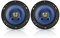 Peiying PY-1610C Lot de 2 haut-parleurs 2 voies Montage voiture 16 cm 80 W RMS