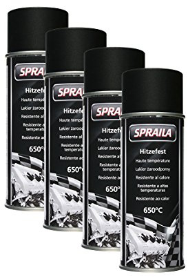 Kwasny 4X 300 041 Auto-K SPRAILA Hitzefest 650°C schwarz 400ml
