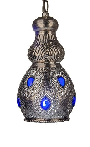 Marrakesch Orient & Mediterran Interior Orientalische Marokkanische Arabische Metall Deckenlampe Hängeleuchte Lampe Leuchte Aissata - 27cm