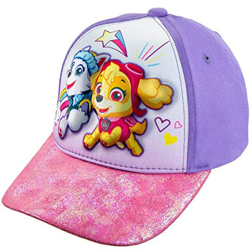 Nickelodeon Girls' Paw Patrol Cotton Baseball Cap Hat - Toddler 2-5 [6014]