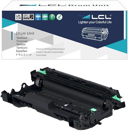 LCL Kompatibel Trommel DR3300 DR-3300 (1 Schwarz) Kompatible für Brother DCP-8110DN HL-5440D HL-5450DN HL-5450DNT HL-5470DN HL-5470DW HL-5470DWT HL-5480DW HL-6180DW HL-6180DUW HL5445D DCP-8250DN