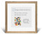 RahmenMax Morena Holz Werkstoff Bilderrahmen 22 x 22 cm modernes sehr eckiges Profil 22 x 22 cm Grosse Farbauswahl jetzt: Sonoma Eiche mit Kunstglas klar 1 mm