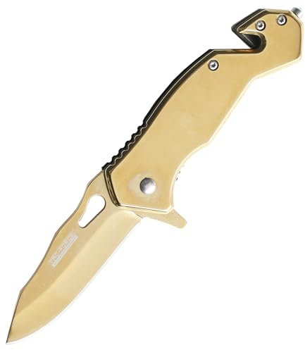 Couteau Pliant Gold Edition TF-903GD Tac Force Couteau de Poche
