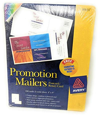 Avery Promotion-aschen Postkarte/Drehkarte - 8824