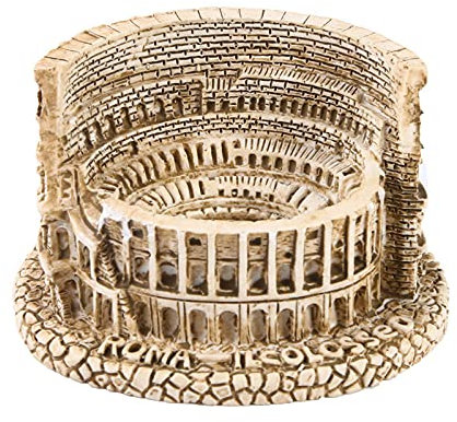 Kocris Casa Aquarium-Dekoration für Aquarien, Rom, Kolosseum, antike Arena, Amphitheatre, römische Aquarien, Schildkröte, Eidechse, Spinne, Terrarium, Gebäude, Dekoration für Haustiere