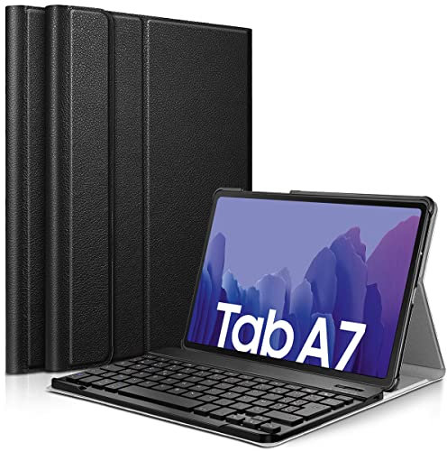 Étui de Protection Slim (Noir) + Clavier Bluetooth pour Samsung Galaxy Tab A7 10.3 2020 (SM-T505)