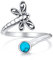 Einstellbare Libelle Ringe 925 Sterling Silber Türkis Ring Tier Offene Einstellbare Ringe Fidget Ringe Dragonfly Schmuck Geschenke für Frauen Mädchen…