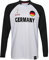 FIFA Herren Offizielle Wm 2022 Classic Long Sleeve-Deutschland T-Shirt, Weiß/Schwarz, M