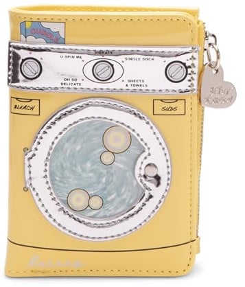 Betsey Johnson Spin Me Bifold Wallet, Gelb, gelb, Einheitsgröße