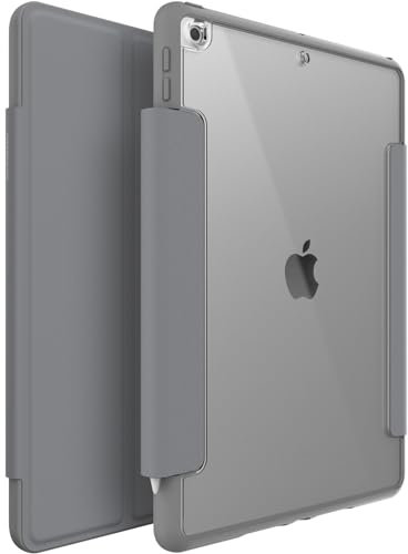 OtterBox Custodia Folio Series per iPad (9a/8a/7a generazione), antiurto, a prova di caduta, custodia protettiva ultra sottile, grigio
