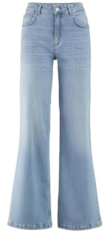 hessnatur Jeans Damen ALVA High Rise Wide Leg aus Bio-Denim | nachhaltig und fair hergestellt (Fair Wear Foundation)
