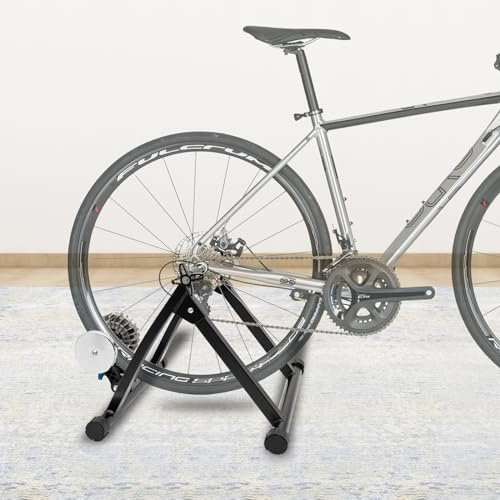 Fahrrad-Simulator, zusammenklappbar, Fahrradständer, Pedal-Rack für Fahrräder, geeignet für Fahrräder von 26 bis 29 Zoll und 700c Fahrräder