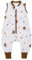 amo nenes Baby Schlafsack mit Füßen 0.5 Tog, Musselin Schlafsack, Kinder Sommerschlafsack für Jungen und Mädchen, Länge 74 cm, 12-24 Monate (Stern)