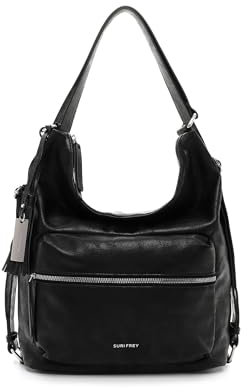SURI FREY Rucksack SFY Carly 14416 Damen Rucksäcke Uni black 100