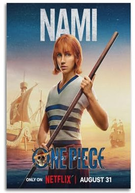 NHDERYBNF Poster mit einteiligem Nami-Poster aus der TV-Serie, dekoratives Gemälde, Leinwand, Wandposter und Kunstdruck, modernes Familienschlafzimmer, Dekoration, Poster, 30 x 45 cm