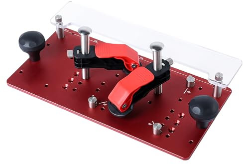Rail Coping Sled - Router Table Coping Sled, 45° Professional Precise Cutting Rail, Stable Clamping, Router Table Tenoning Safety Pushing Clamp Cutting Precise Joints for Cabinet Door