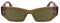 KARL LAGERFELD Unisex KL6160S Sonnenbrille, Light Brown, Einheitsgröße