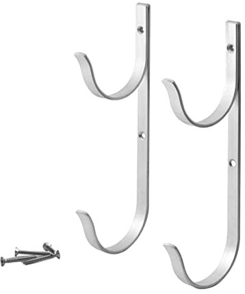 ＡＷＨＡＯ 2 Pezzi Gancio per Palo da Piscina Gancio da Giardino Gancio per Tubo Flessibile per Aspirapolvere Accessori per Piscina