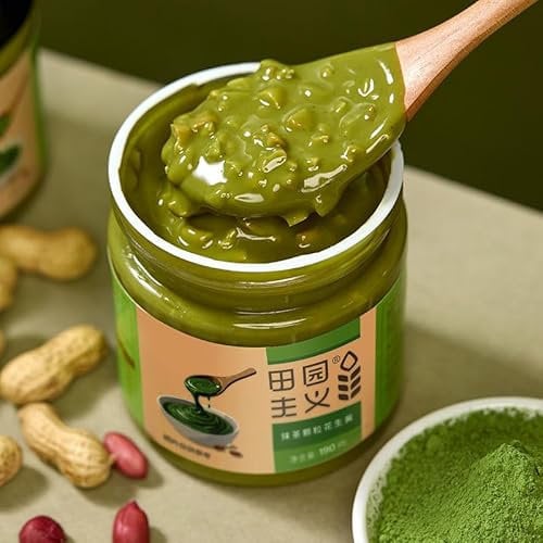 Peanut butter,Bread sauce,Chocolate matcha peanut butter,Nutritious Sesame paste,seasoning,Pastry sauce,Hot pot dipping sauce,Salad dressing,Healthy jam,Nut Spreads (Matcha flavor,1can)
