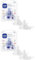 MAM Teats Size 1, Suitable for Newborns, Slow Flow SkinSoft Silicone Teats for Baby Bottles, Fits All MAM Bottles, Pack of 2 + MAM Teats Size 2, Pack of 2
