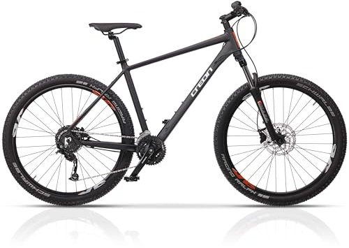 Airtracks 27,5 Zoll Herren MTB Mountainbike Fusion CR 27 x Gang Shimano Alivio RD-M3100 SGS - Rahmenhöhen 42, 46, 50 und 54 - Modelljahr 2025 (46cm (Körpergröße 165-175cm))