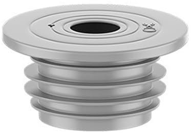 CQEAZ Abflussschlauchdichtung für Waschmaschine, Abwasserrohrdichtungsringe, Dichtungsringe für Waschküche, Küche, Badezimmer, dauerhafte Dichtungskappe