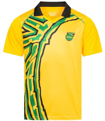 JELEX Retro History Herren Trikot | mit eingesticktem Logo & Kurzarm | Nostalgie-Design für Fußballfans | ideal für Sammler