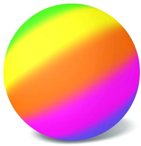 Pallina Arcobaleno cm15 per Bambini Mini Ball Palla Arcobaleno Colorata Pallone Mare Piscina Giardino Interni Esterni Spiaggia Pallone Gonfiabile Bambini Palla Venduto Sgonfio 1 Pezzo Colori Assortiti