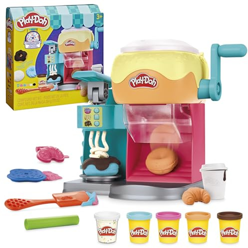 Play-Doh Donut Drop Shop Playset, Play Food Toy, Kids Arts & Crafts, Easter Gift for Kids 3+ Years