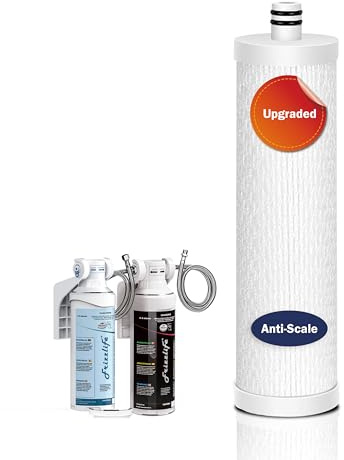Frizzlife FZ-3 Upgraded Replacement Water Filter Cartridge with Anti-Scale Function, for MP99, MK99