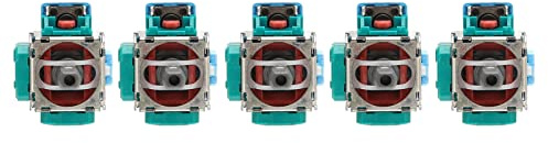 Hamwesh 3D -Joysticks, 5pcs Compact 3D Analog Sensor Wheum Daumen Sticks Joystick Rocker Modul, Stabiler Leistung für -Controller
