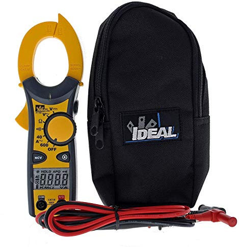 Pinza amperimétrica multímetro portátil digital IDEAL Electrical Clamp-Pro Zangenmultimeter 740-Serie CAT III 600V