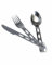 Mil-Tec ESSBESTECK M.Ring S/Steel Light Weight, Silber