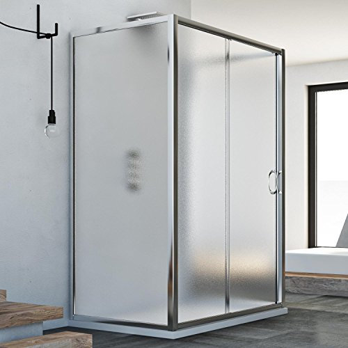 Box Doccia 3 lati 70x120x70 CM H185 stampato C mod. Replay Trio 1 Anta