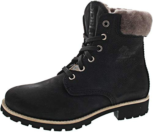 Panama Jack Damen Schnürstiefel Panama 3 Igloo, Frauen Stiefel,Lammfell