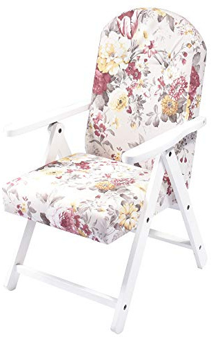 House Collection HSC1399 Sessel Siena Molisana, weiß Shabby/Fiorate