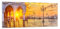 Panorama Bilder auf Glas 100x40cm Glasbild Venedig Stadt Groß Wanddeko Bild im Glas Schlafzimmer Küche Wandbilder Dekoration Wohnzimmer Modern Wall Decor Glasdruck Wand Kunstdruck Art GAB100x40-3665
