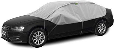 Winter Lsedan Schutzplane Sonnenplane Schutz vor Sonne und Frost geeignet für BMW 3er E46 1998-2008 Halbgarage