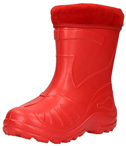 FUZZIO Stivali SeSe Bambino e Bambina Adolescente Unisex (Rosso, 26 EU)