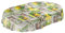 ANRO Tischdecke Wachstuch abwaschbar Wachstuchtischdecke Wachstischdecke Frühlingsmotiv Blumen Photoprint Oval 220x140cm