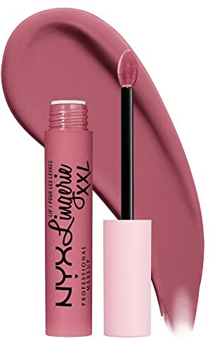NYX Professional Makeup Lip Lingerie XXL, Flüssiger Lippenstift für langen Halt, Vegane Formel, 12 Maxx Out